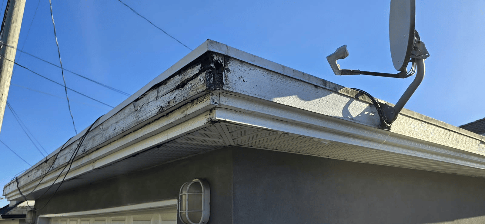 Before gutter service