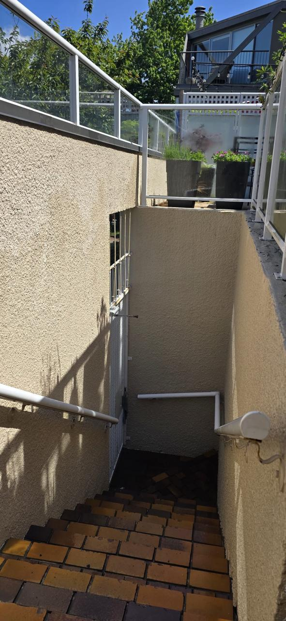 After gutter service