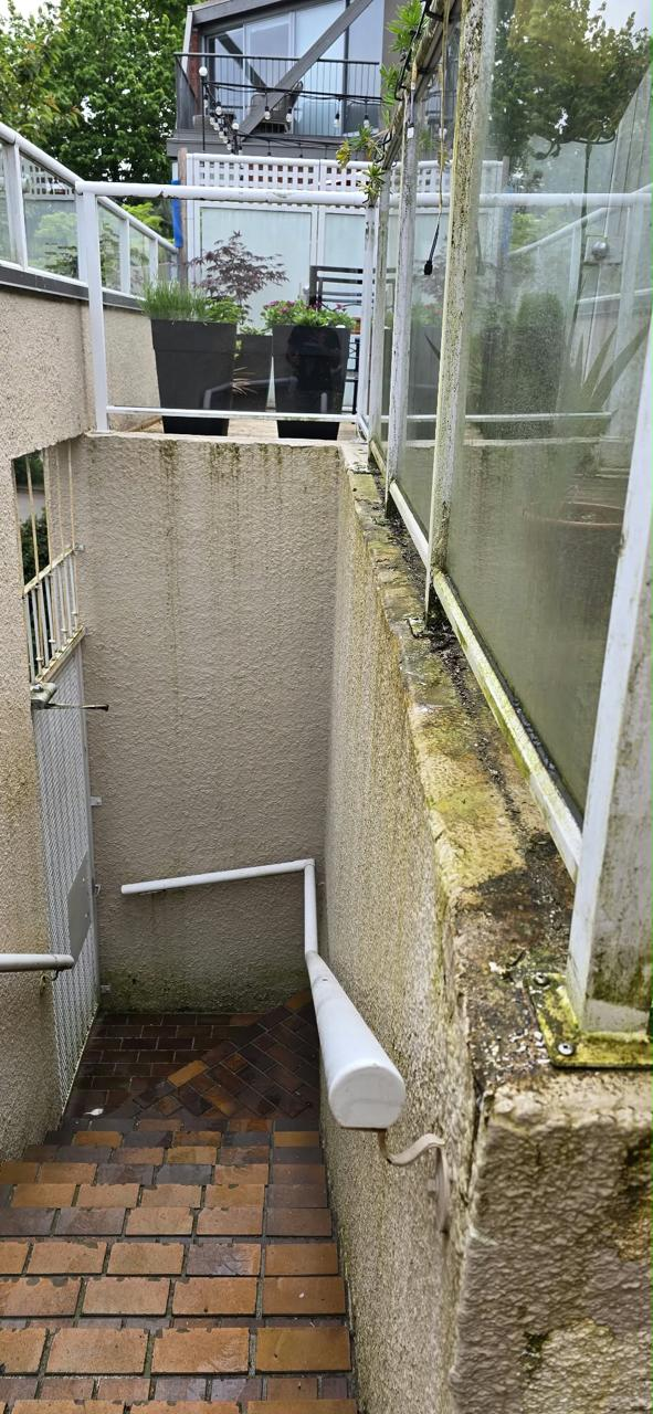 Before gutter service